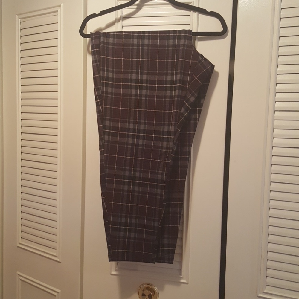 Plaid Pants